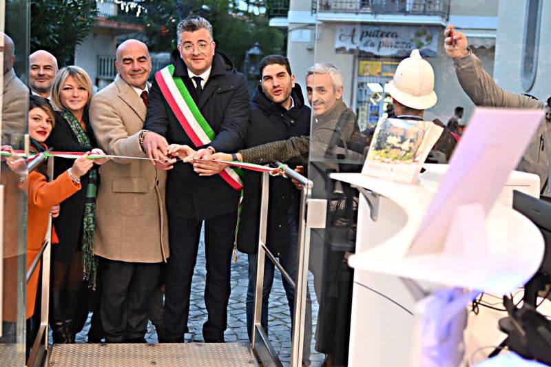 Inaugurato l’info point per cittadini e turisti: ‘Vivere Agerola è sempre più bello’