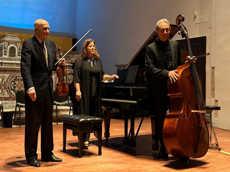 Accademia di Santa Sofia: un successo il concerto di Salvatore Accardo