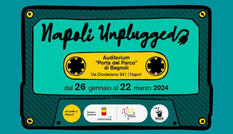 Napoli Unplugged: musica d’autore all’Auditorium Porta del Parco di Bagnoli