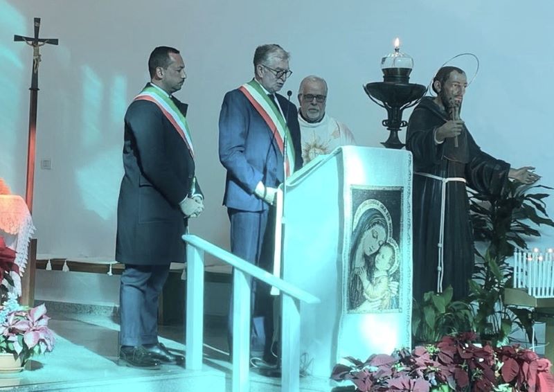 Beato Bonaventura, il rito della lampada votiva unisce Potenza a Ravello