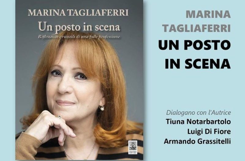 Un posto in scena, Marina Tagliaferri presenta il suo libro a Io ci Sto