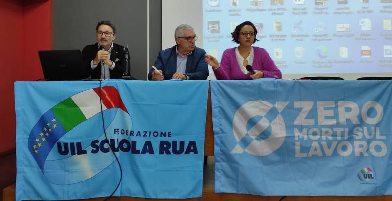 Uil Scuola Rua: presentato il dossier sul dimensionamento scolastico