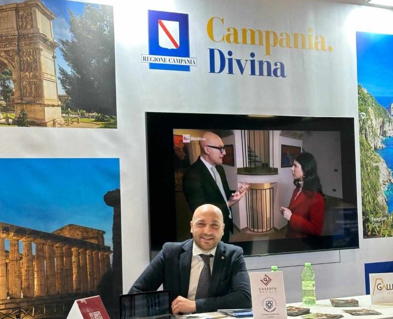Cultura e prodotti tipici, Caserta conquista la Bit di Milano. Confcommercio Federalberghi presente alla fiera del Turismo