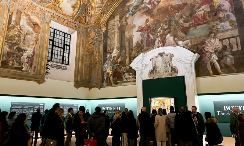 Ultimo fine settimana per l’Adorazione dei Magi di Botticelli a Donnaregina