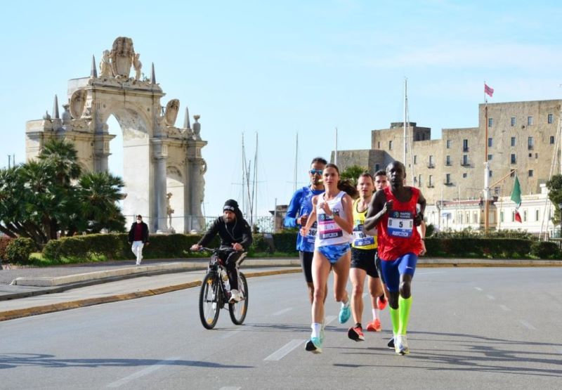 Alla Napoli City Half Marathon parte il percorso olimpico di Sofiia Yaremchuk