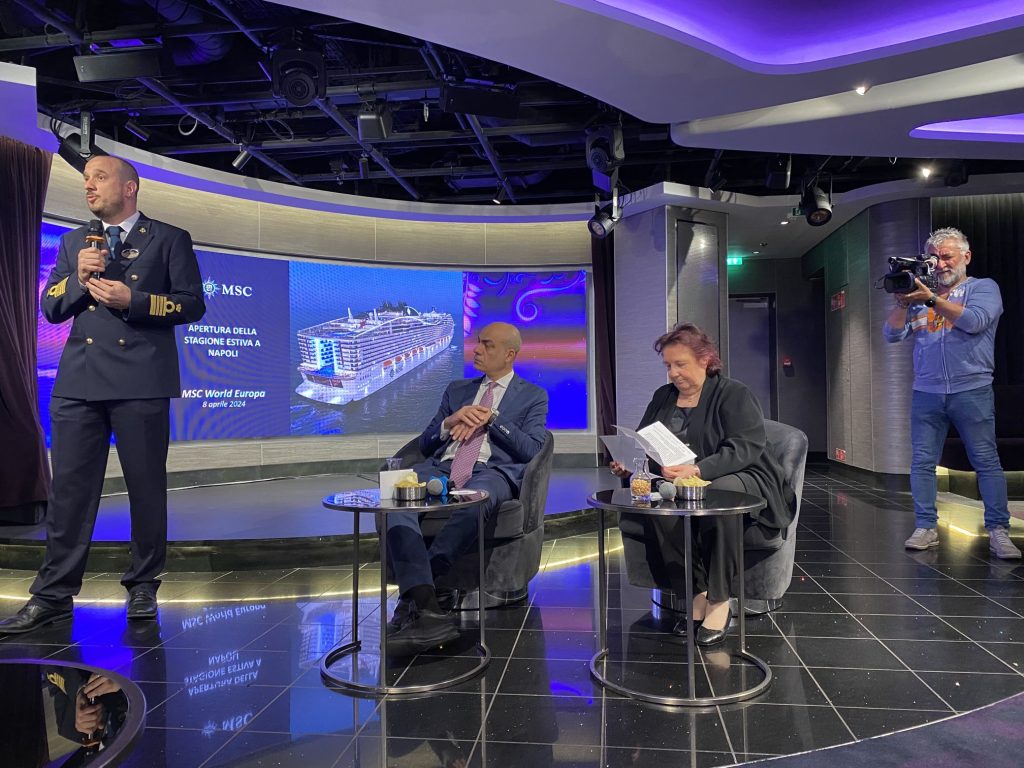 MSC CROCIERE, PARTE OGGI A NAPOLI STAGIONE ESTIVA DA RECORD