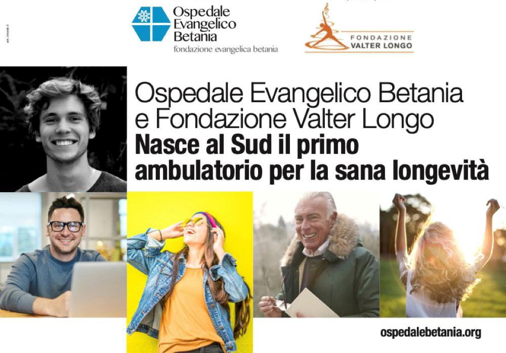 All’Ospedale Evangelico Villa Betania il primo centro al Sud dedicato alla sana longevità