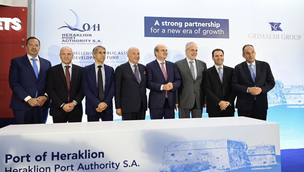 Il Gruppo Grimaldi consolida la sua presenza in Grecia, con il 67% dell’Heraklion Port Authority