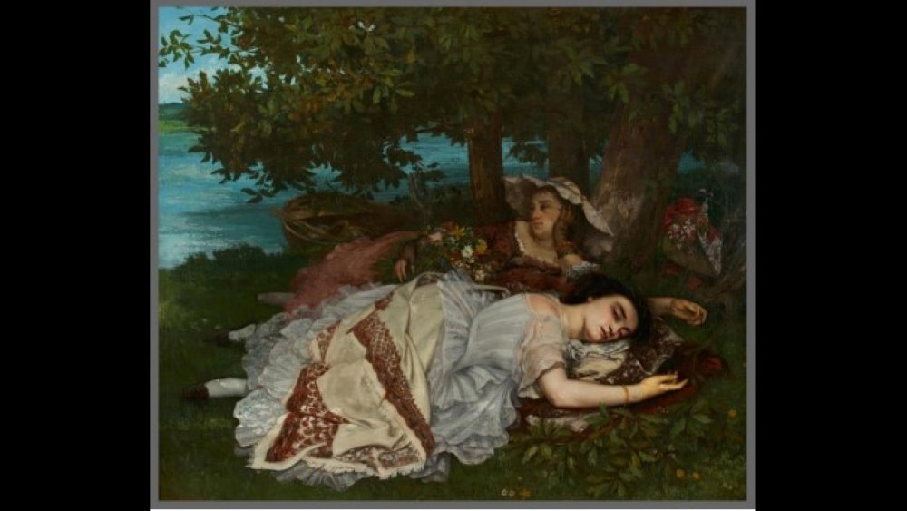Courbet e ‘Les Demoiselles des bords de la Seine (été)’ al Museo e Real Bosco di Capodimonte
