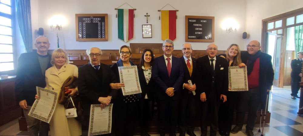 Cava de’ Tirreni, consegnate le Benemerenze: un riconoscimento per il valore della comunità