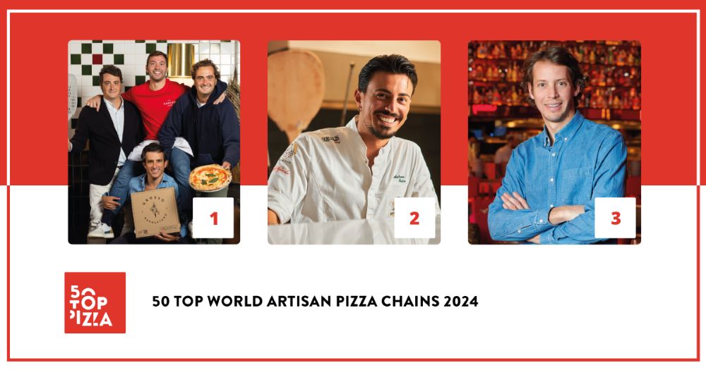 50 Top World Artisan Pizza Chains: vince Grosso Napoletano, premi per eccellenze napoletane