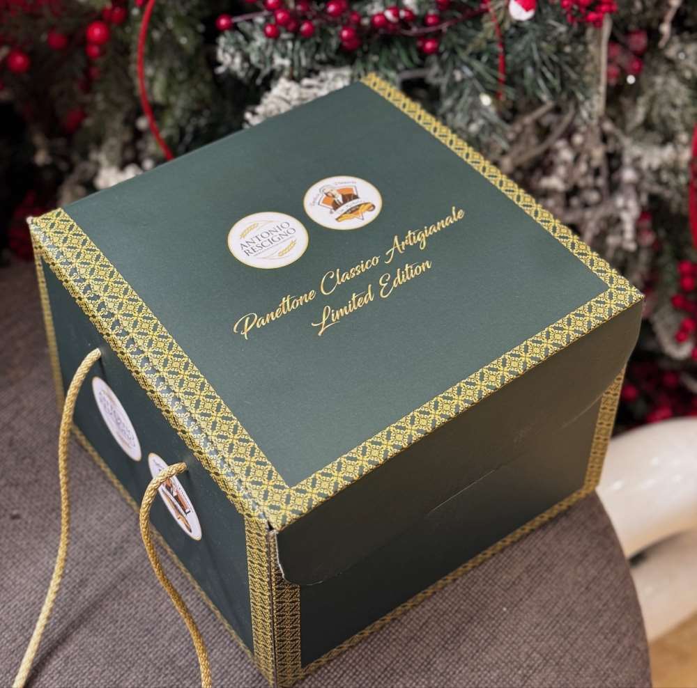 GUSTI DI NATALE: Panettone Artigianale Limited Edition di Rescigno e Da Michele in the World