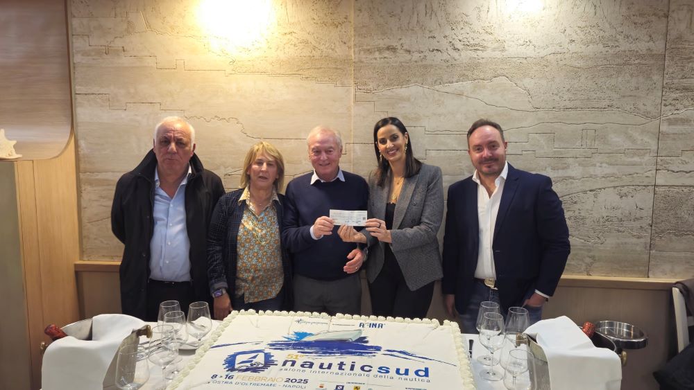 Nauticsud 2025: il sindaco di Napoli Gaetano Manfredi in visita al salone nautico