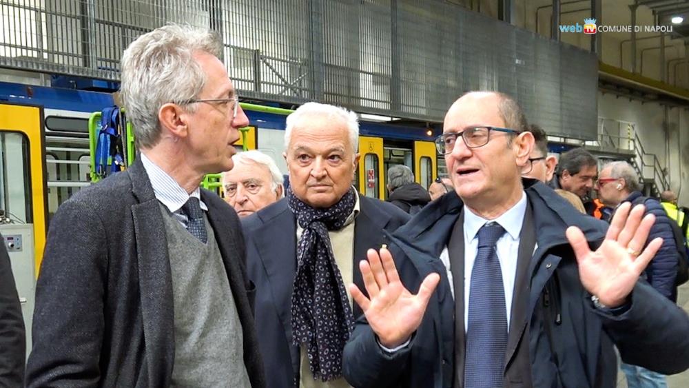 Ventidue nuovi treni per la Linea 6 di Napoli. Al via l’ampliamento dell’officina di Piazzale Tecchio