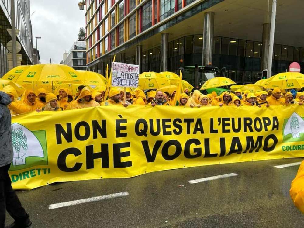 Gli agricoltori di Coldiretti Campania in marcia a Parma per la salute e la sicurezza alimentare
