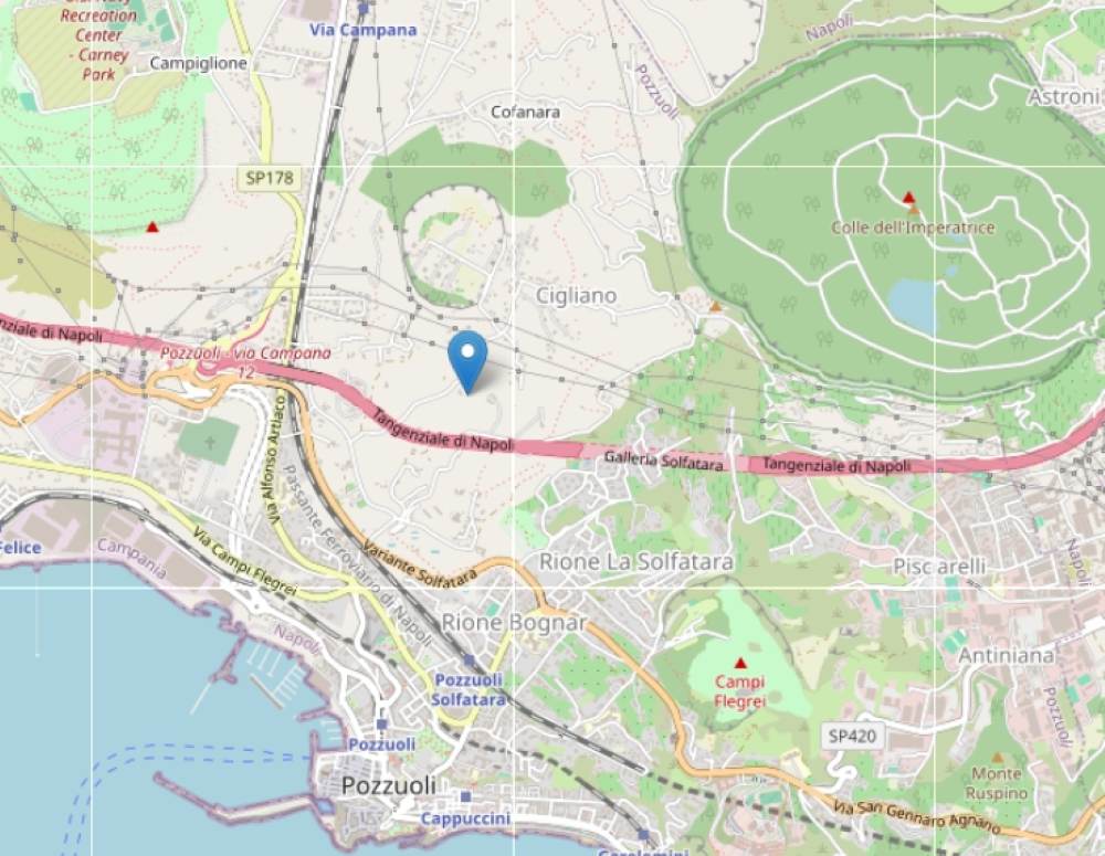 Terremoto nei Campi Flegrei: scossa nella notte avvertita nella zona occidentale di Napoli