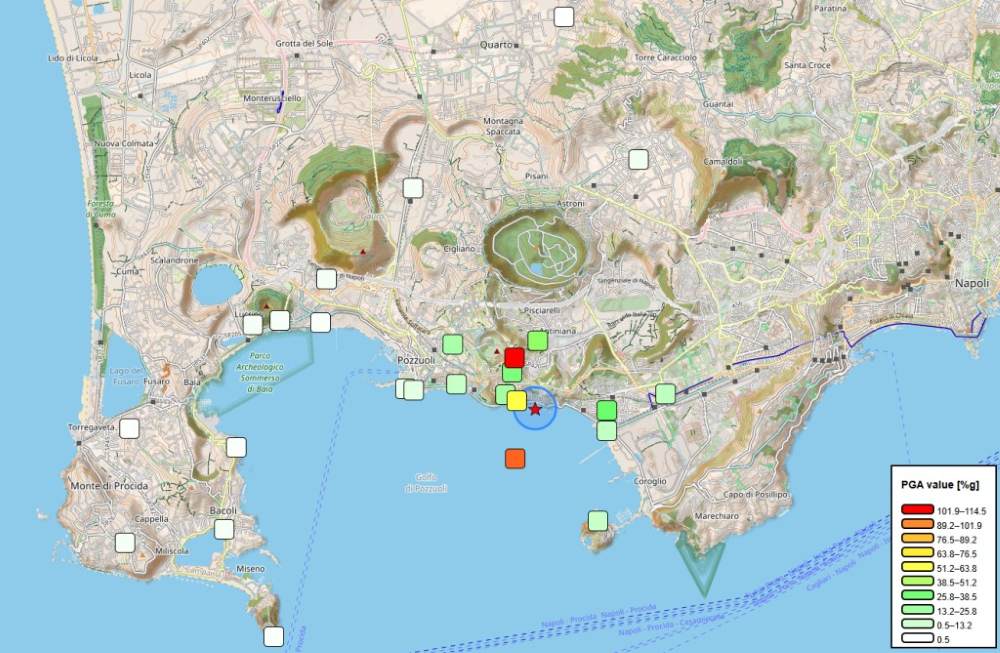 I Campi Flegrei dopo il terremoto di magnitudo 4.4 del 13 marzo: lo stato della caldera