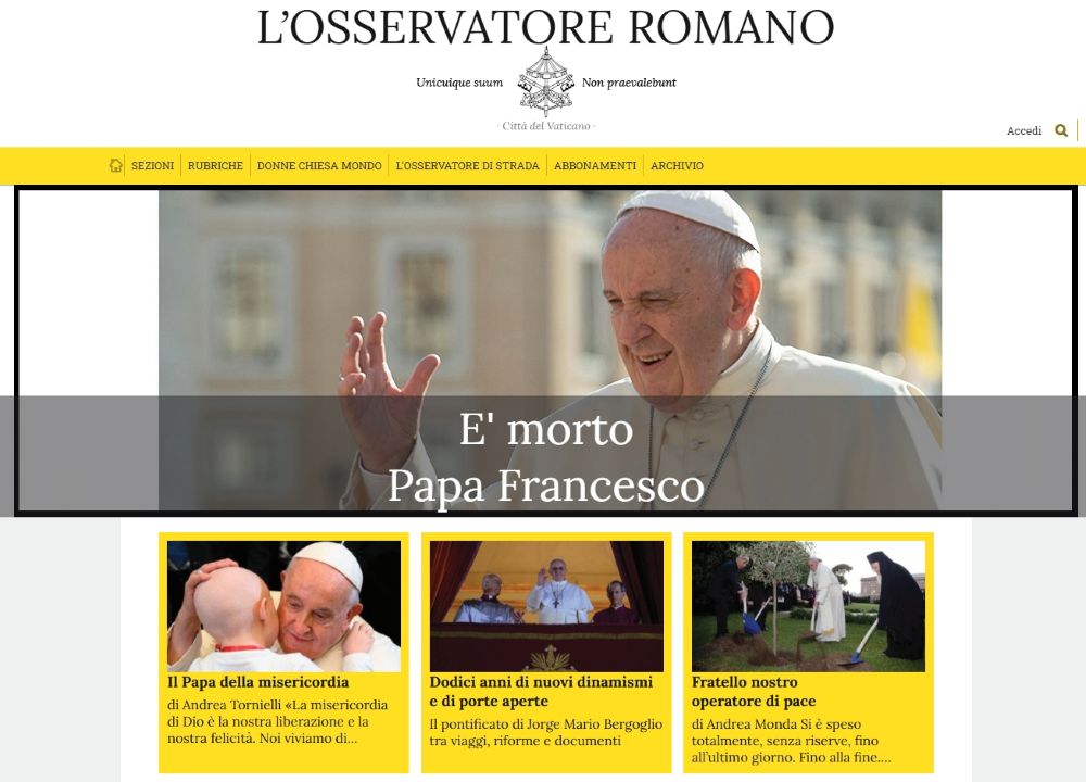 How the world reported the death of Pope Francis: Clarin, El País, The Times, Le Monde, NWT, FAZ