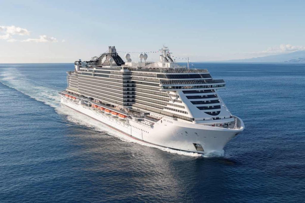 MSC Seaside, la nave simbolo dell’estate 2025. Stagione da record per MSC Crociere a Napoli