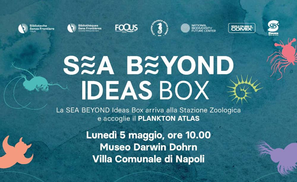 Stazione Zoologica Anton Dohrn: SEA BEYOND Ideas Box con il Plankton Atlas per COMIC(ON)OFF