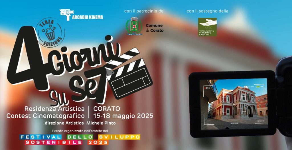 ‘4 Giorni su Se7’ 2025: Corato torna a essere il set a cielo aperto del cinema indipendente