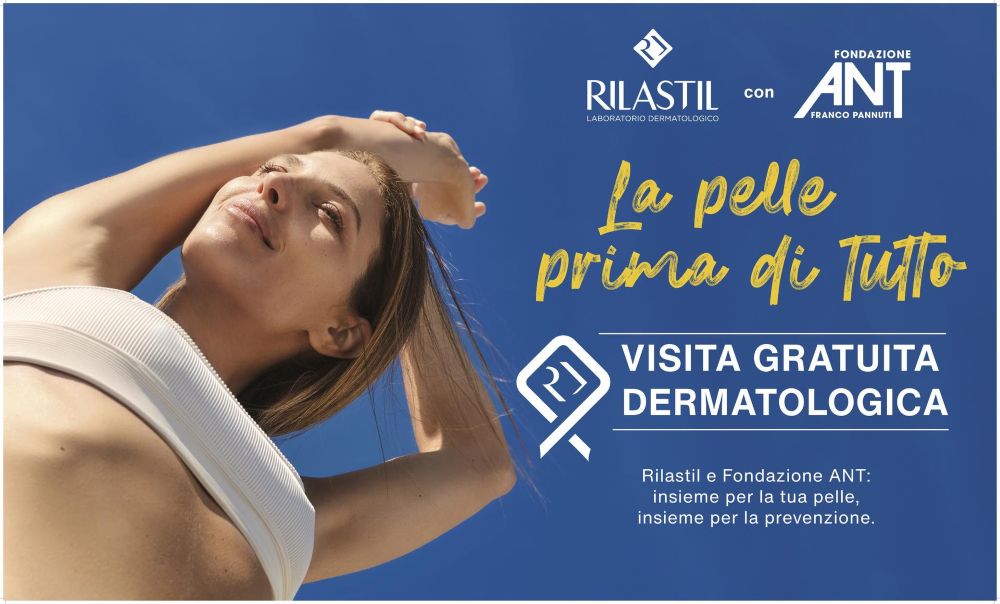 Tumori della pelle, a Napoli le visite gratuite di Rilastil e Fondazione ANT