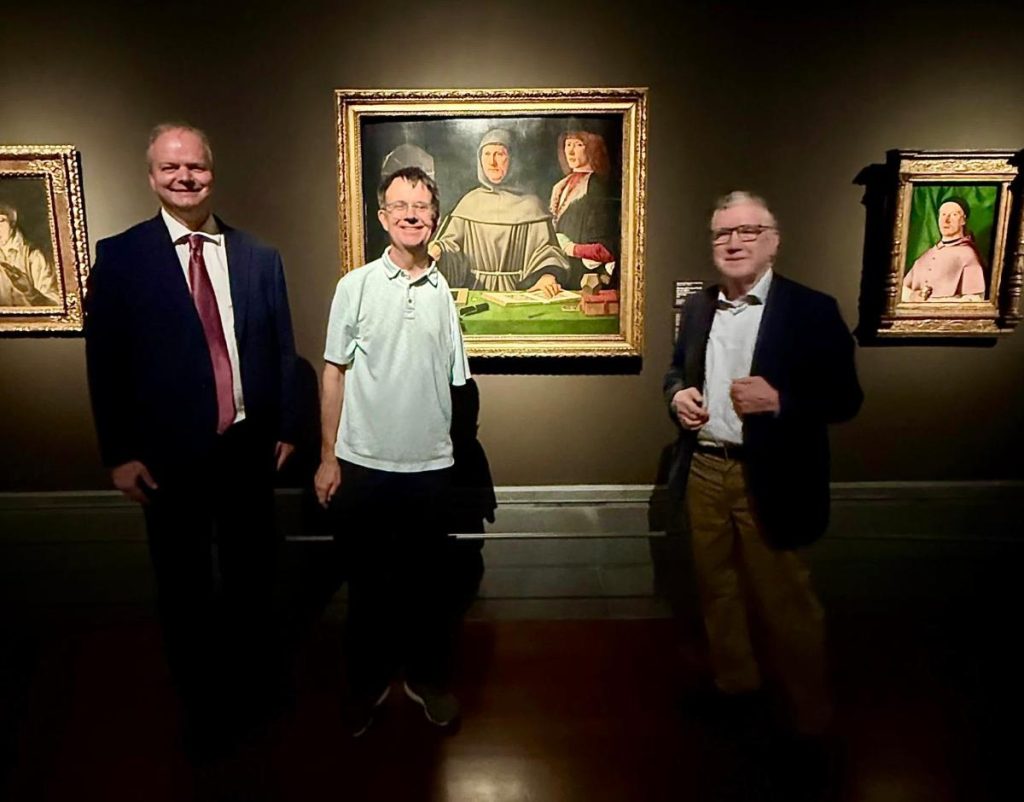 Il Premio Nobel Eric Cornell incantato da Capodimonte: arte e scienza unite a Napoli