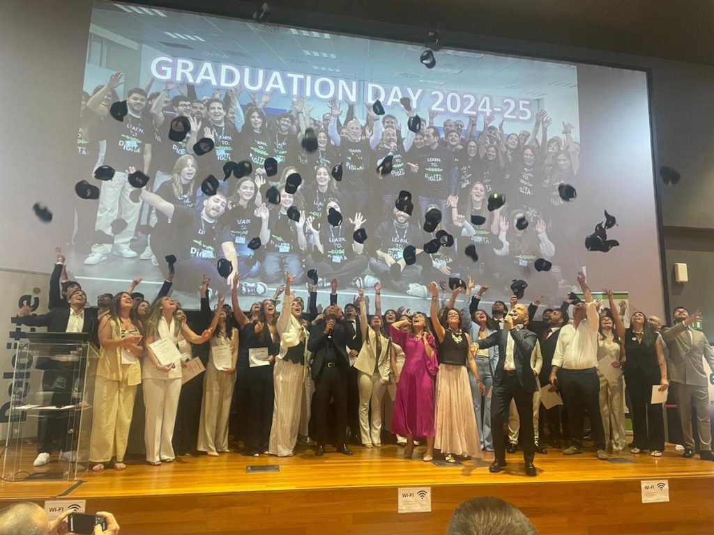 DIGITA Academy: 44 diplomati e progetti AI protagonisti del Graduation Day 2025 a Napoli