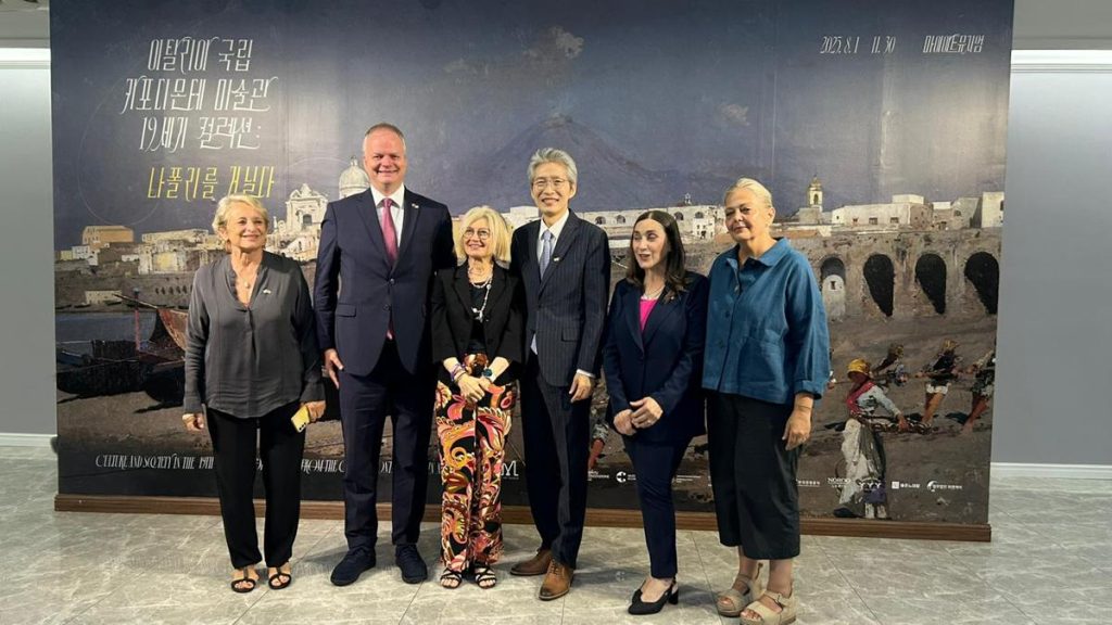 Capodimonte incanta Seul: la pittura dell’Ottocento napoletano conquista la Corea