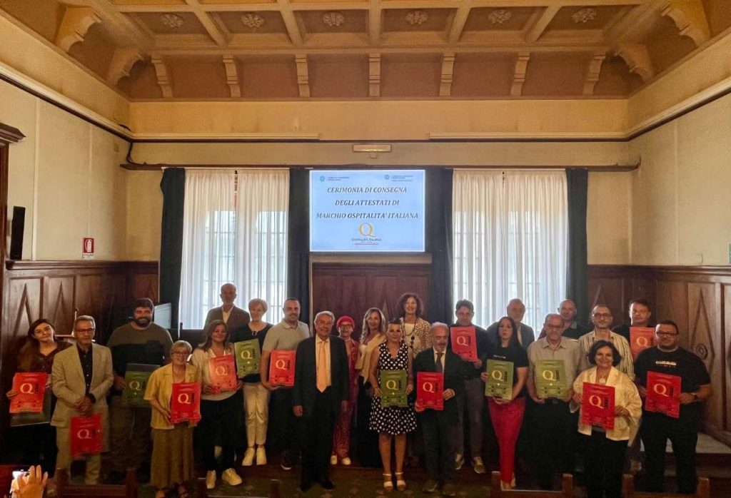 Ospitalità Italiana: la Camera di Commercio premia l’eccellenza turistica in Irpinia e Sannio