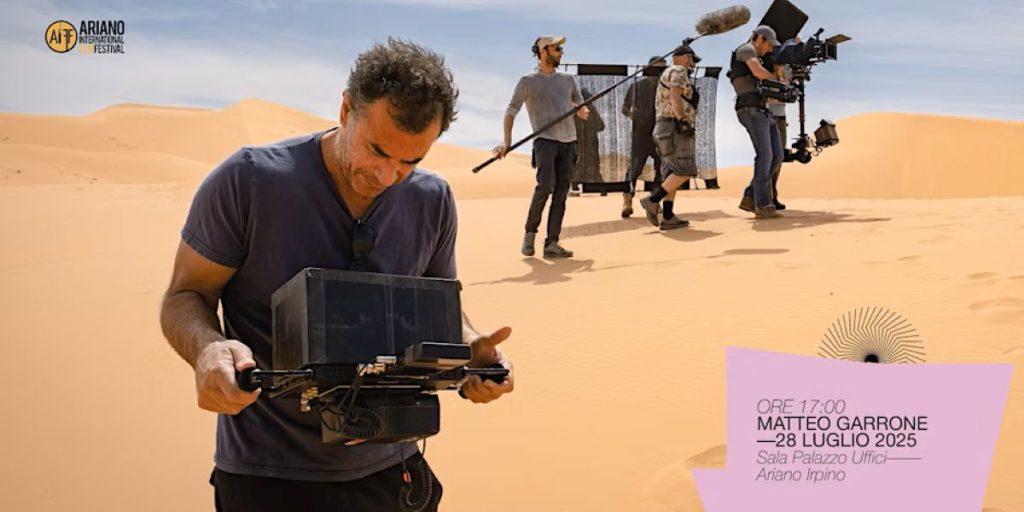 Masterclass con Matteo Garrone: il grande cinema all’Ariano International Film Festival