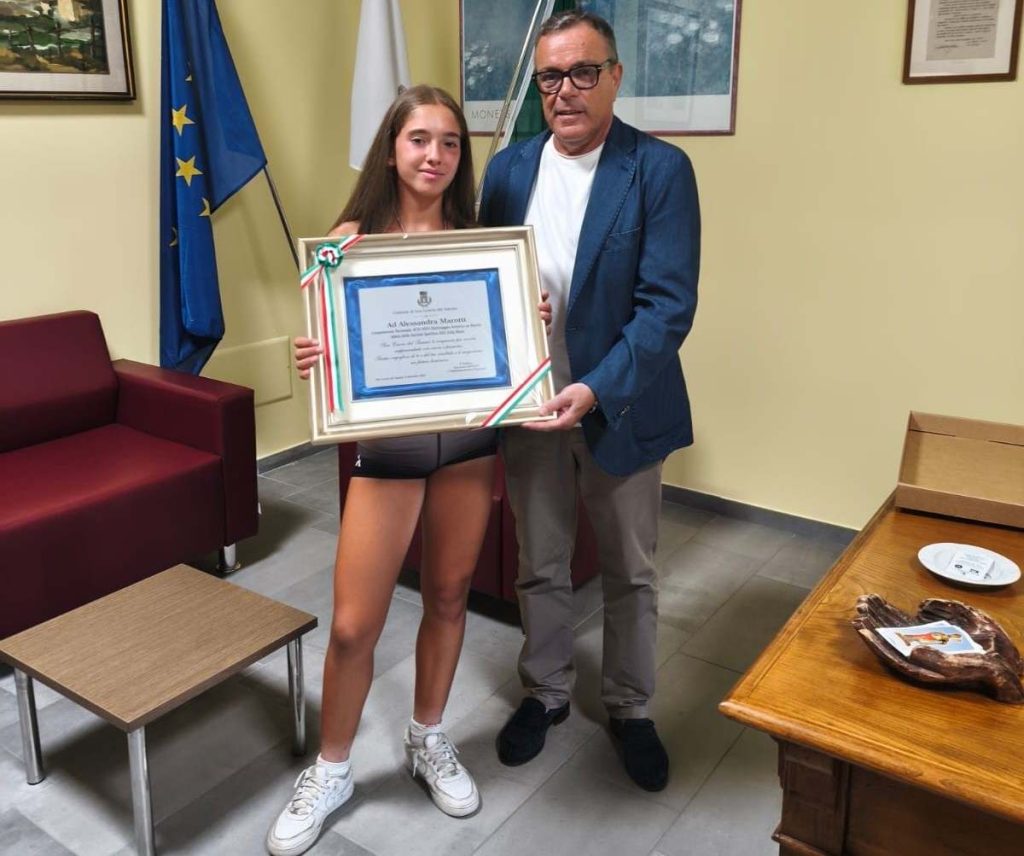 Alessandra Marotti campionessa di pattinaggio artistico su rotelle: trionfo di San Leucio del Sannio