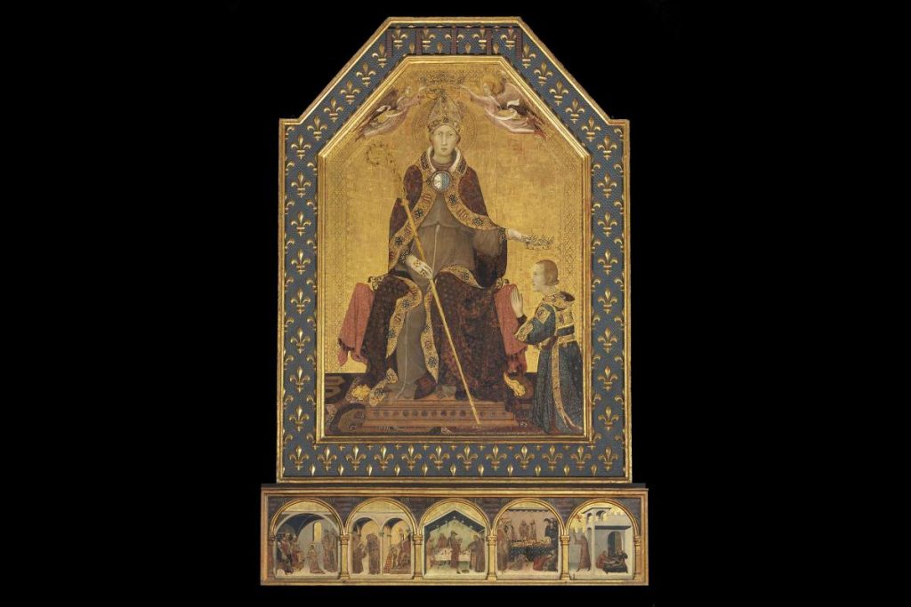 Restauro della pala San Ludovico da Tolosa di Simone Martini: cantiere didattico a Capodimonte