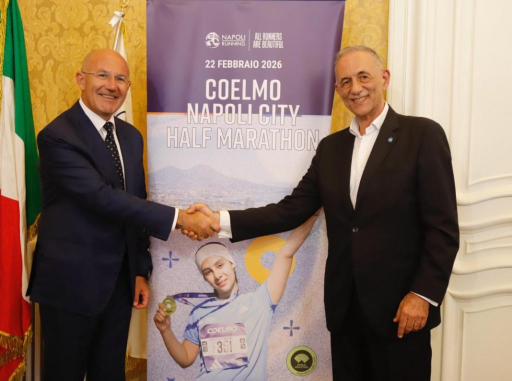 Coelmo Napoli City Half Marathon: energia e passione verso Napoli Capitale Europea dello Sport