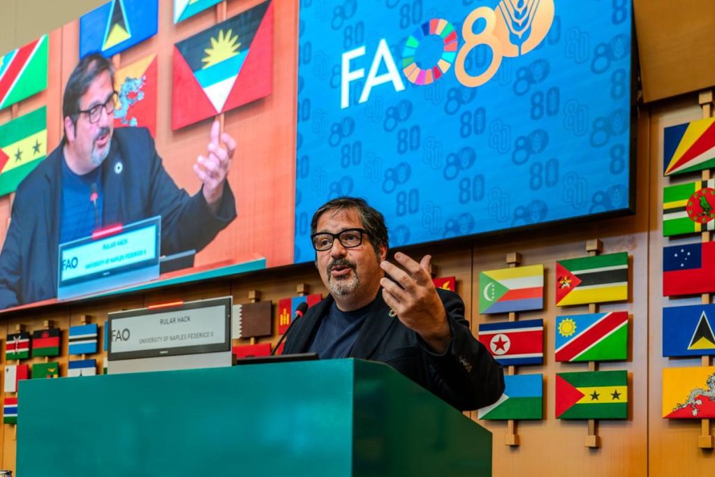 Alex Giordano guida la “Young Alliance for Local Food” al World Food Forum 2025 della FAO
