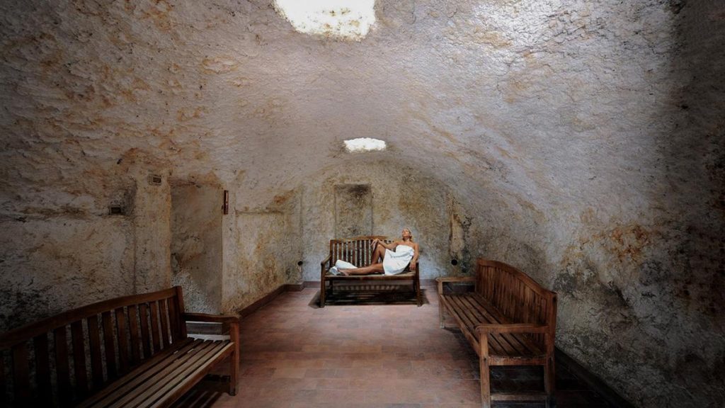Stufe di San Germano: alle Terme di Agnano il benessere delle saune naturali a calore secco