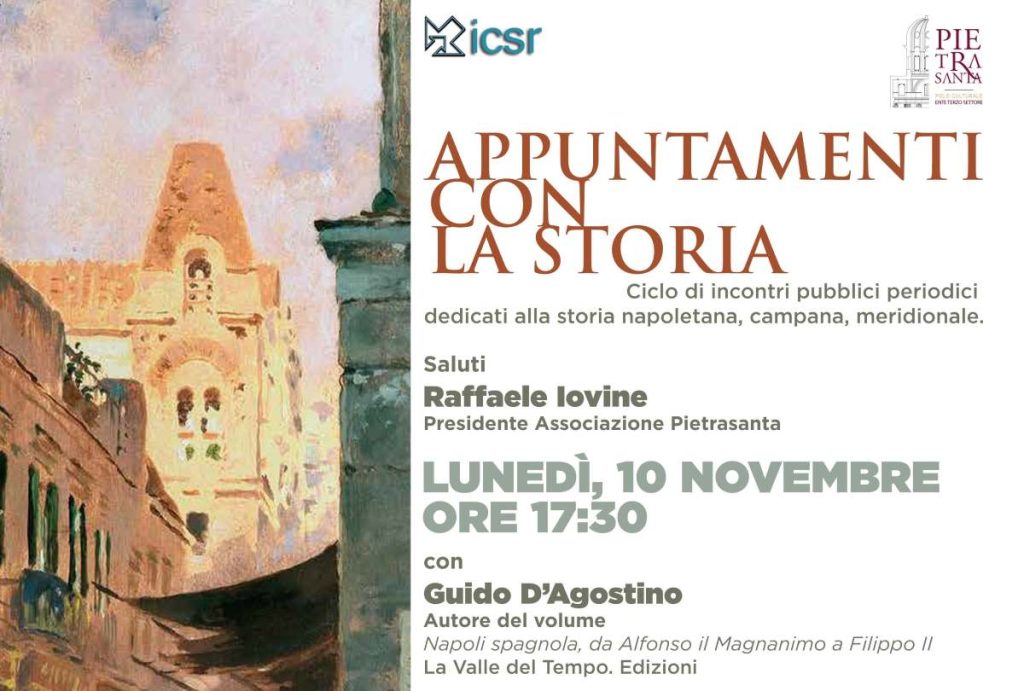 Appuntamenti con la Storia: alla Pietrasanta un viaggio nella memoria napoletana e meridionale