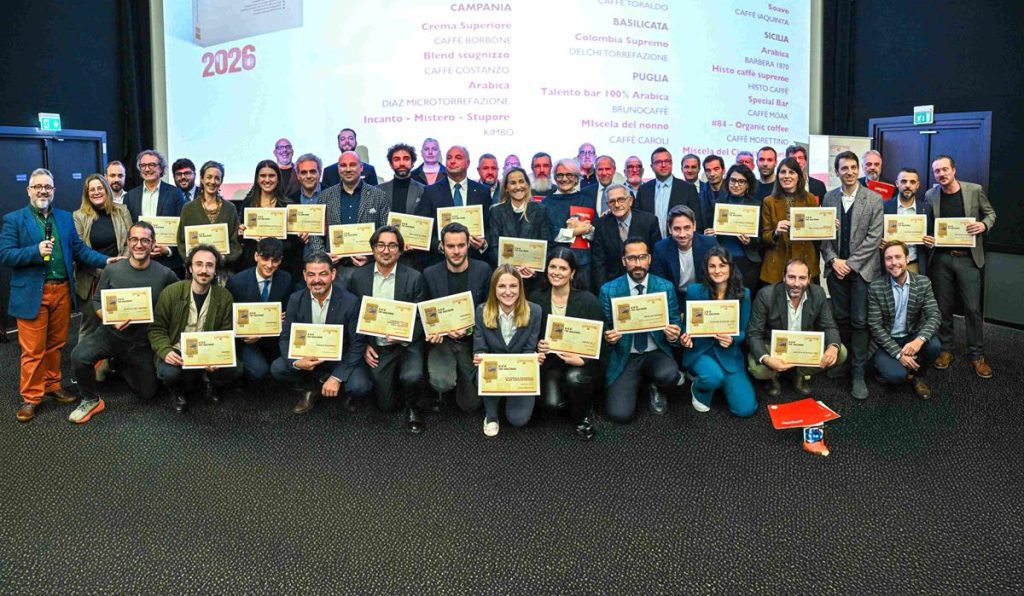 Caffè Toraldo ottiene i Tre Macinini del Gambero Rosso: un trionfo per la miscela Roast Master