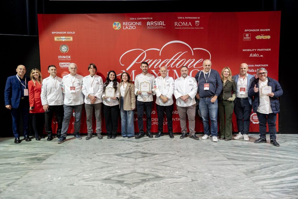 Panettone Maximo 2025: trionfano Pasticceria Macrì, Dolce Tuscia e Francesco Apreda