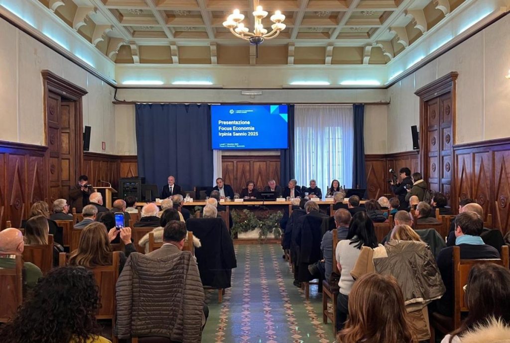 Focus Economia Irpinia Sannio 2025: Avellino e Benevento crescono più dell’Italia
