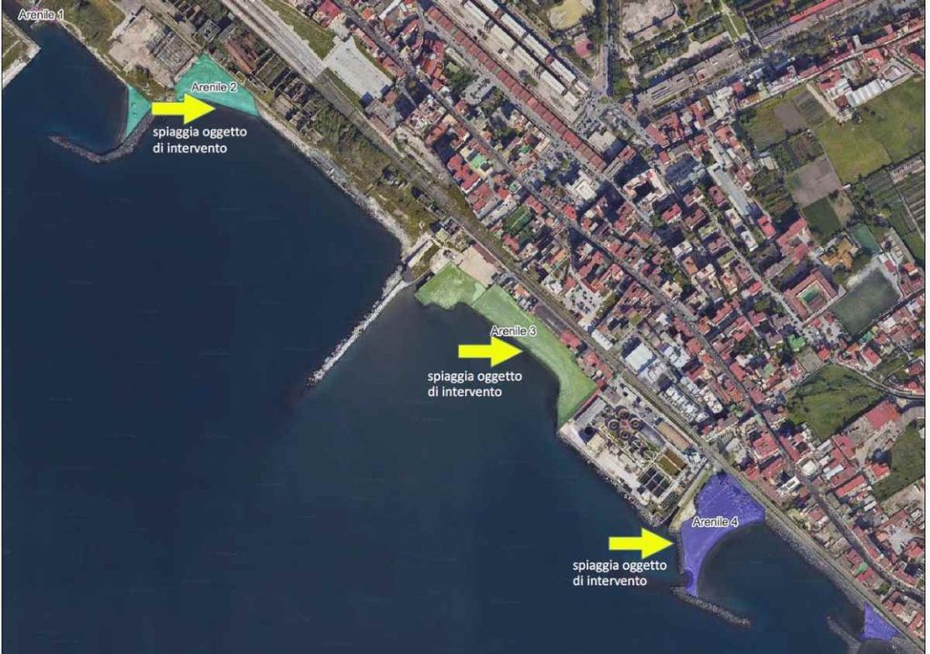 Riqualificazione Napoli Est, bonifica arenili di San Giovanni a Teduccio: spiagge libere entro l’estate