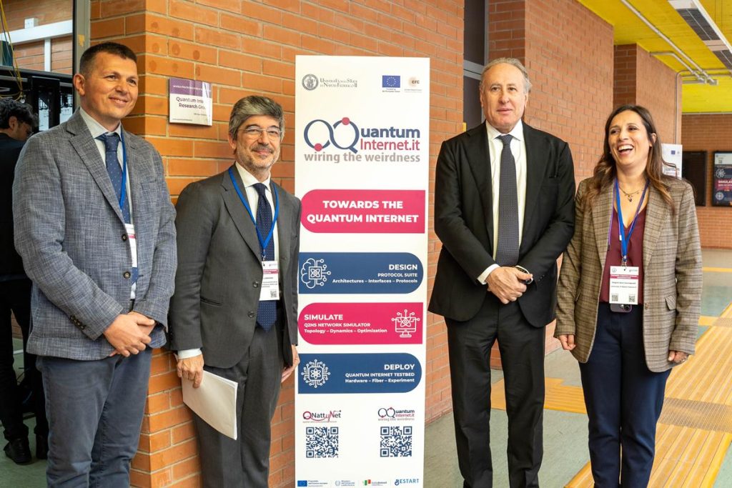 Quantum Internet Testbed: la Federico II inaugura il laboratorio per la futura Internet quantistica