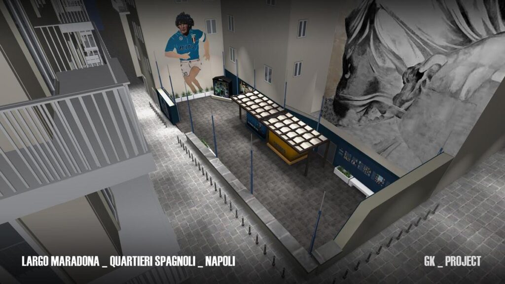 Napoli, nel 2026 rinasce Largo Maradona: approvato il progetto GK10 di Giuseppe Klain
