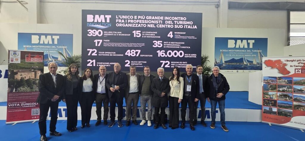 Tonino Vella riconfermato presidente regionale de I Borghi più belli d’Italia alla BMT di Napoli