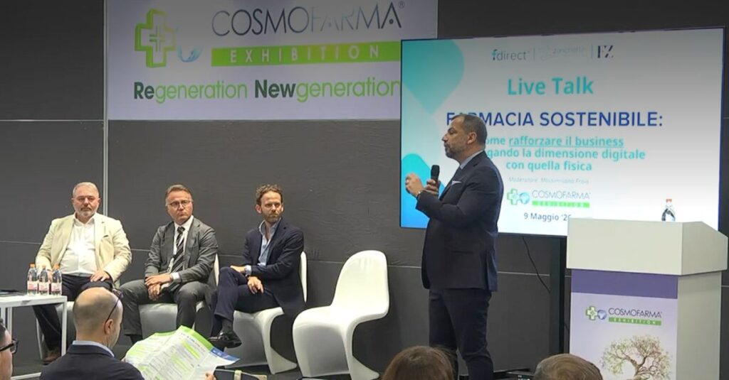 Farmacia sostenibile al centro del Live Talk di Fdirect a Cosmofarma 2026