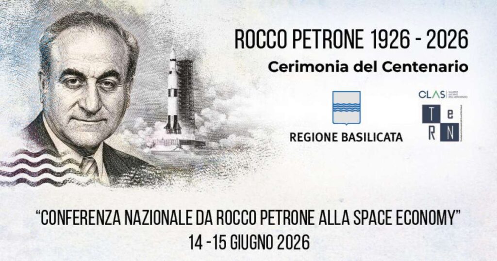 Centenario di Rocco Petrone, Carrino (DAC/CTNA): Space Economy occasione di sviluppo