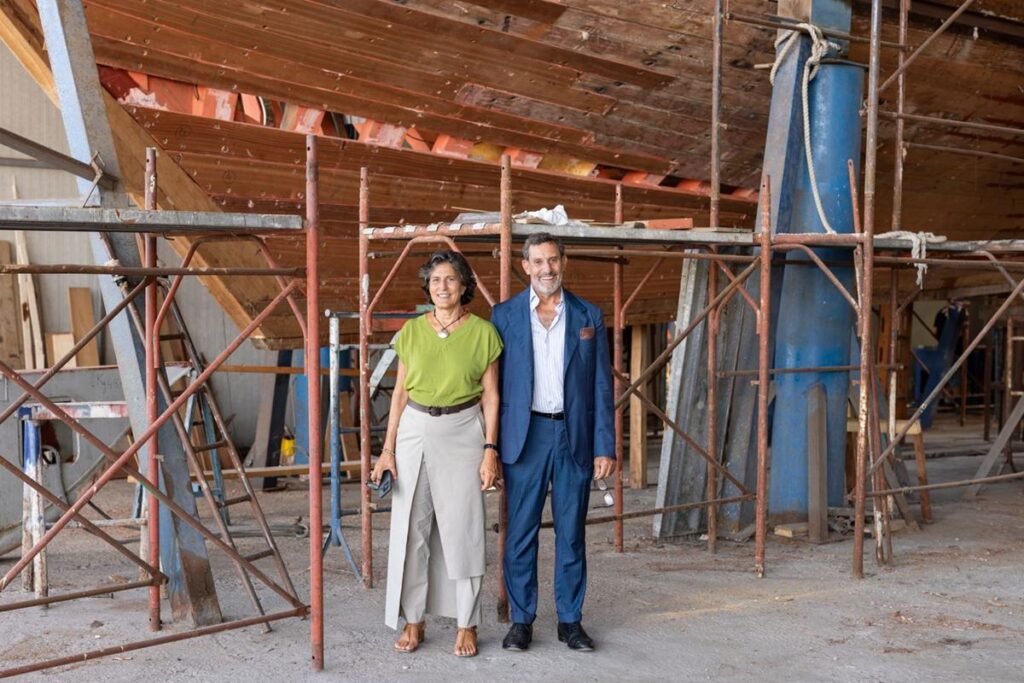 Joyette verso l’America’s Cup 2027: yacht del 1907 verso il mare con un motore elettrico