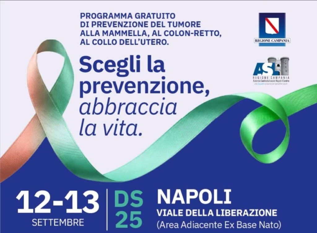 ASL Napoli 1 Centro, weekend della prevenzione: screening gratuiti in Viale della Liberazione