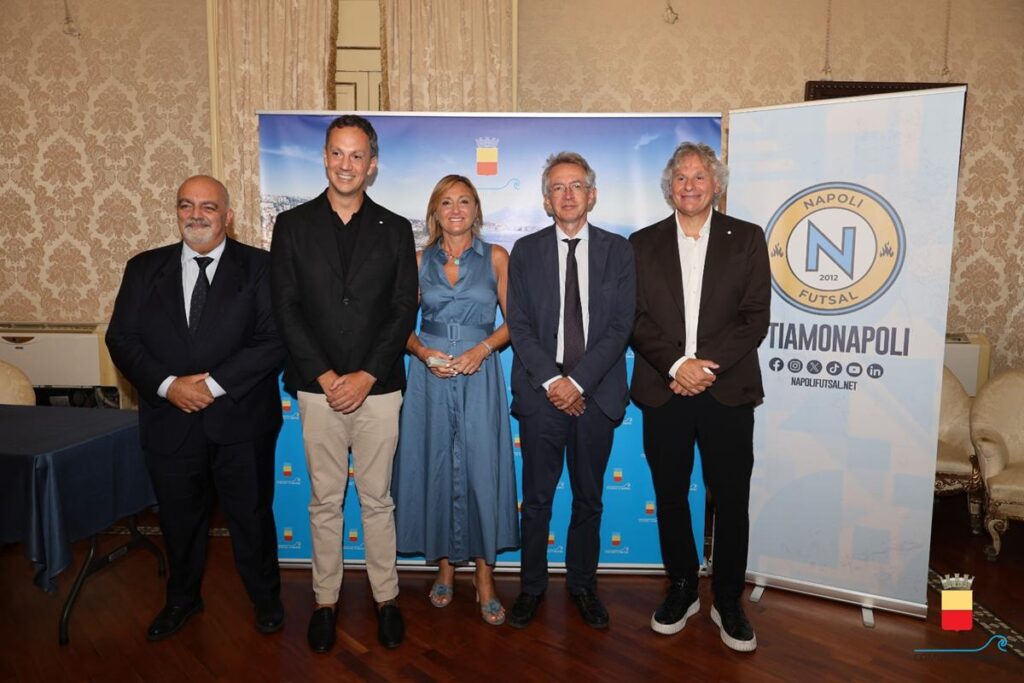 Napoli Futsal, presentata la stagione 2026/2027: Serie A e progetto PalaVesuvio al centro del futuro