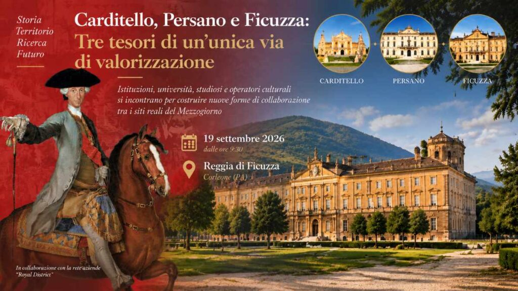 Residenze borboniche del Sud, da Carditello a Persano e Ficuzza una nuova rete di valorizzazione